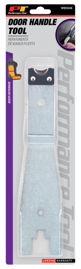 Performance Tool Removes and installs door handle and window crank retainer c…