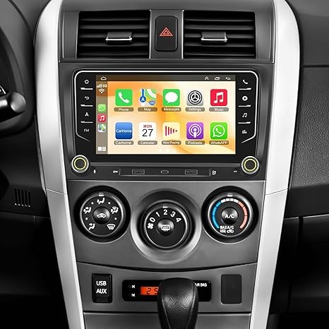7″ 2G+64G Car Radio For Toyota Corolla 2008-2013 Android 14.0 Car Stereo GPS