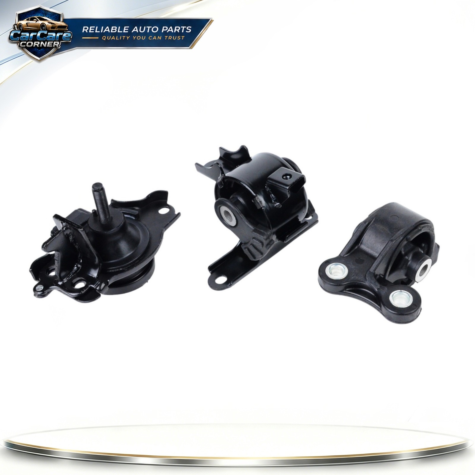 3X Engine Motor & Trans Mount for 2007-2008 Honda Fit l4 1.5L Auto Trans US
