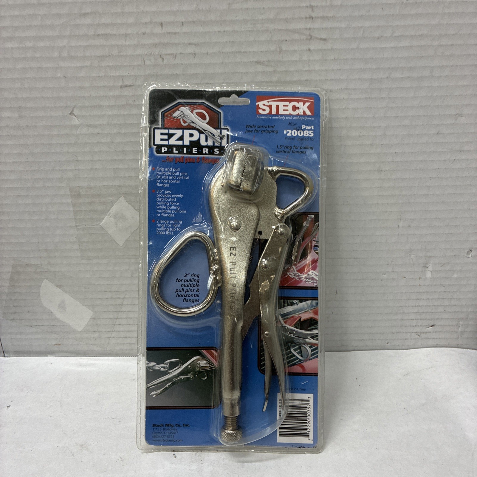 Steck EZ Pull Pin Flange Pliers # 20085
