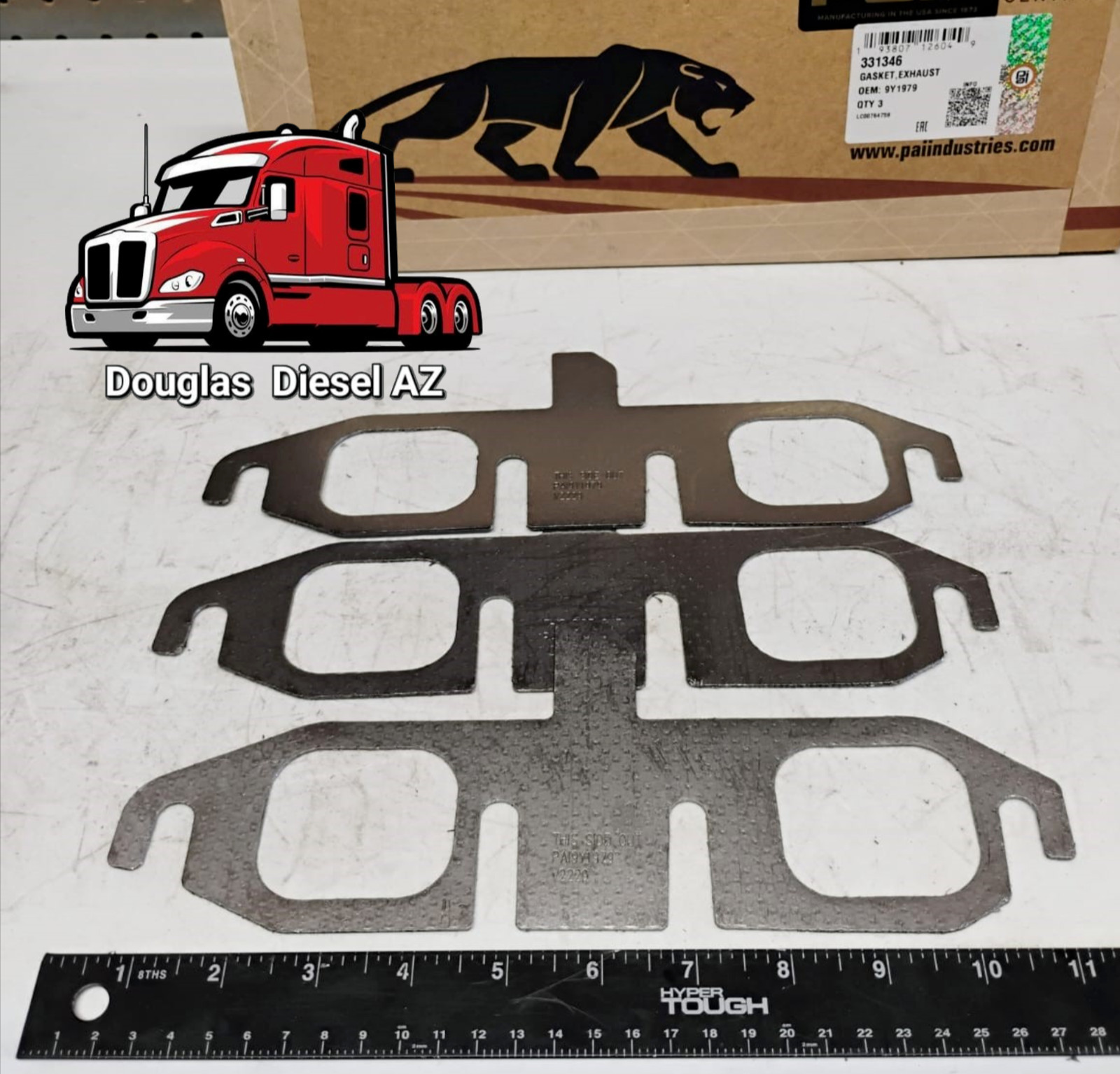 EXHAUST MANIFOLD GASKET for Cat 3306. PAI# 331346 Ref# CATERPILLAR 9Y1979 8S8258