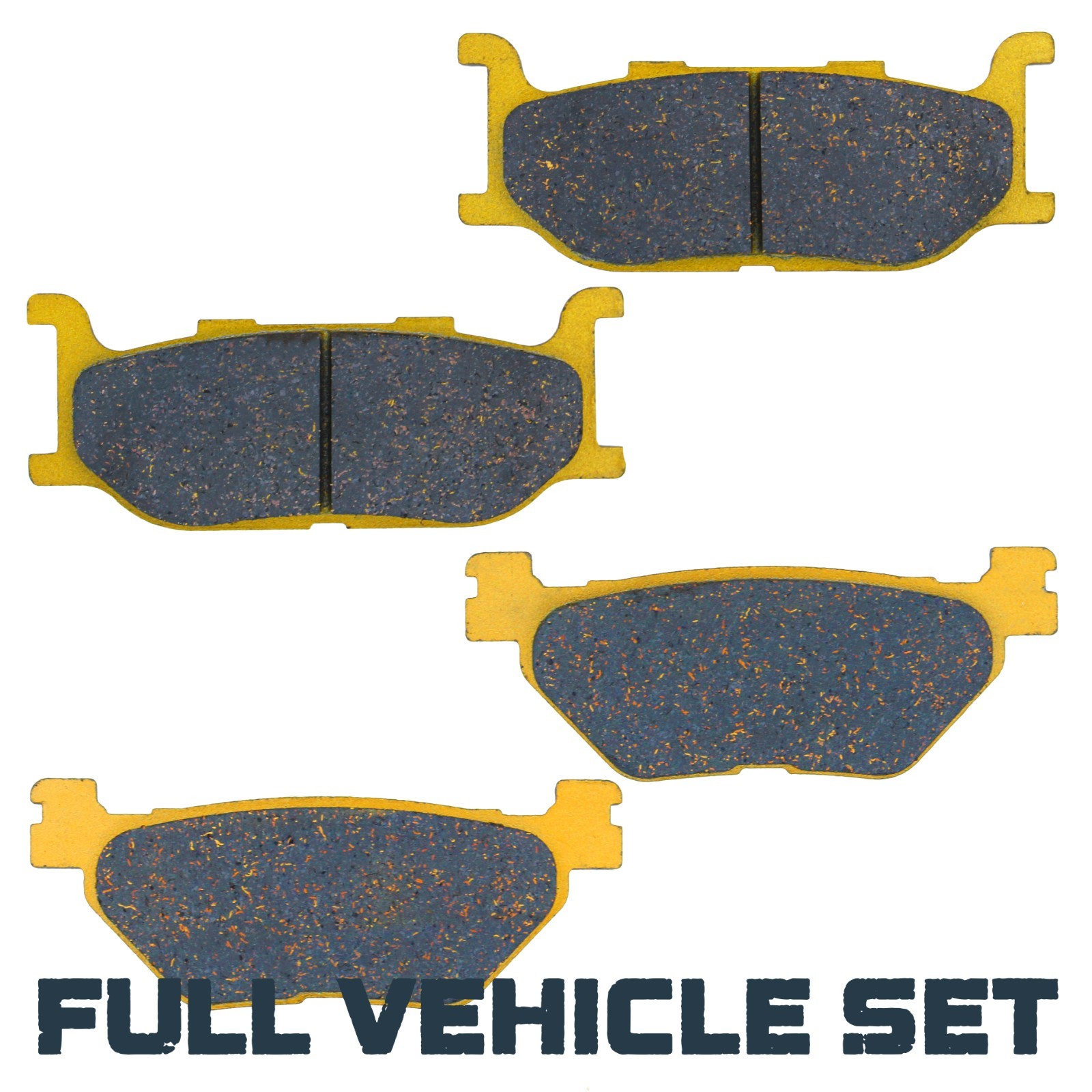 Traild Ceramic Brake Pad Set for Stryker 2011-2017 Front & Rear