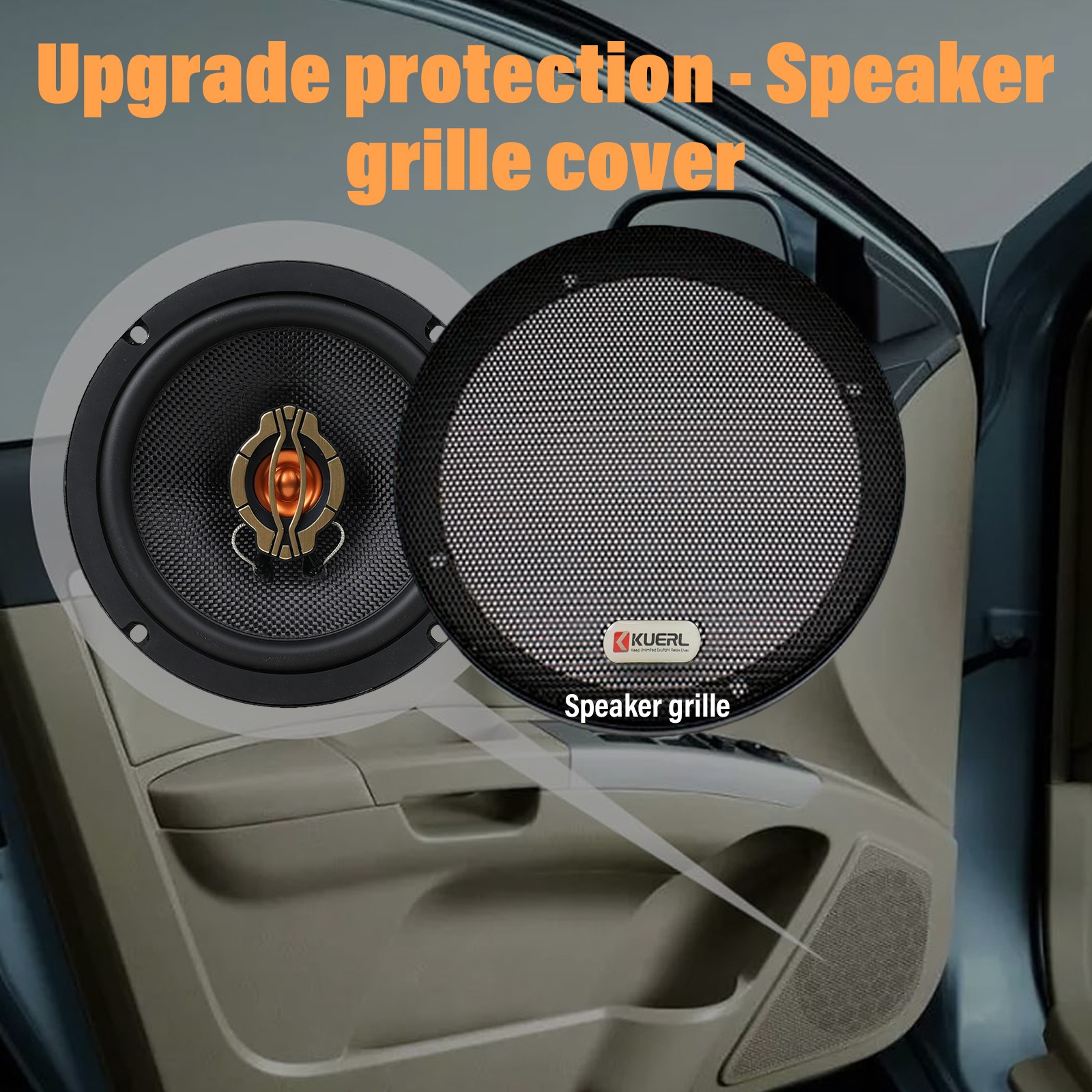 1Pair 6.5” 150W Car Audio Coaxial Speakers 2 Way HIFI Stereo Tweeter 4Ω Premium