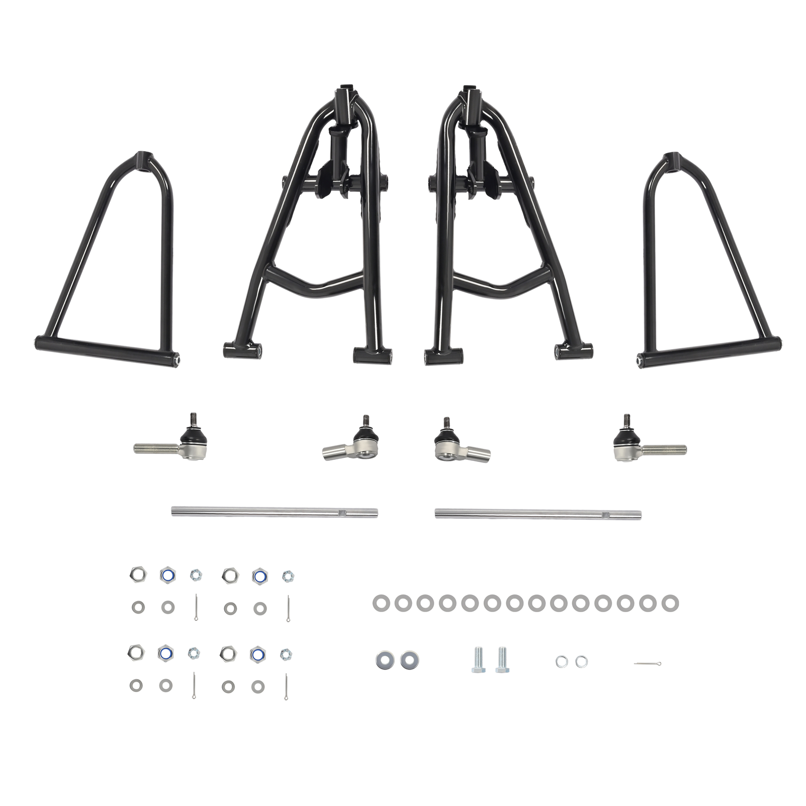 Front Upper Lower A Arms+2” Wider Extender For Yamaha Raptor 660R YFM660R 01-05