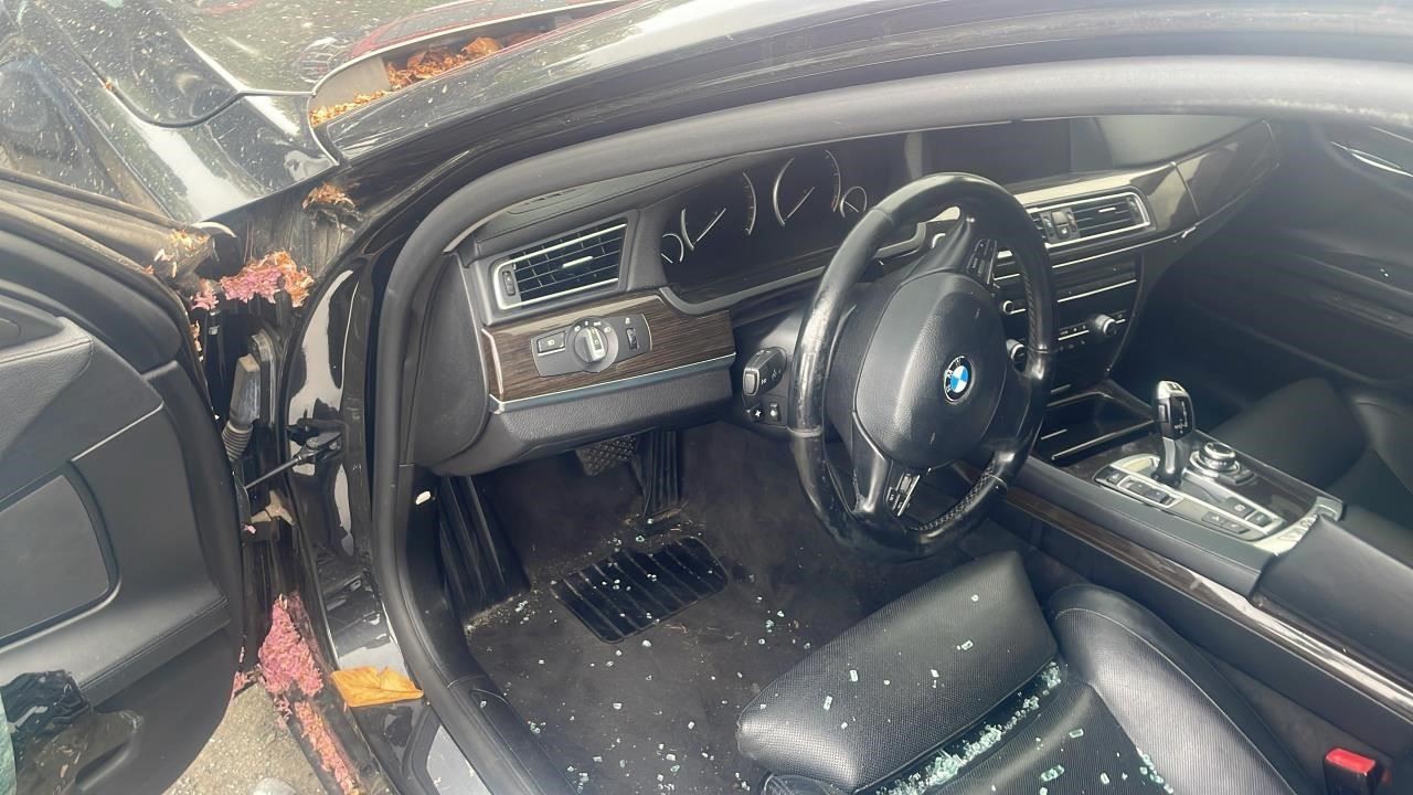 Driver Side View Mirror Power Heated Fits 09-12 BMW 750i 477782