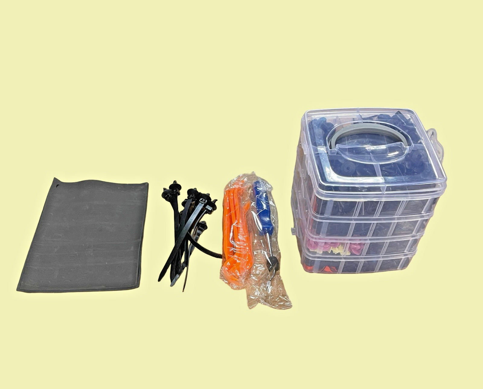 1295 PCS Car Retainer Auto Fasteners Body Plastic Trim Clips Pin #5774 AMZTD