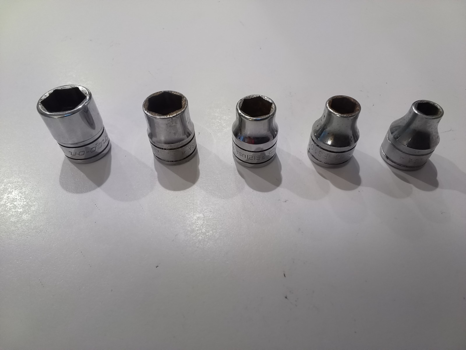 Snap-On FS series SAE 3/8″ Drive 6pt Shallow Socket Set