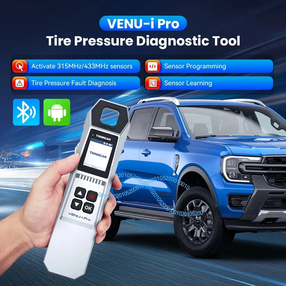 TKEY101 MUCAR 892BT TPMS Programming Auto AI Diagnostic Tool KEY Coding LifeFree