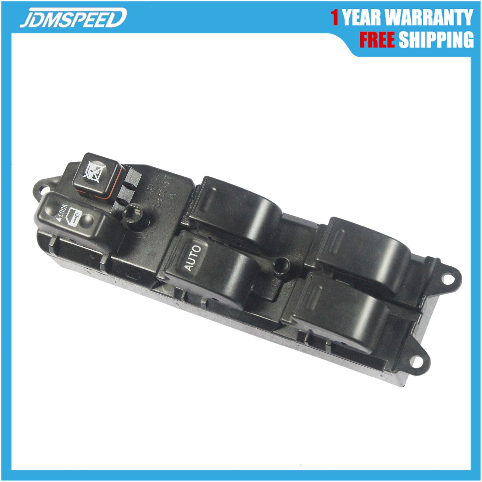 Driver Side Electric Power Window Master Switch For Toyota RAV4 2001-2005 Left