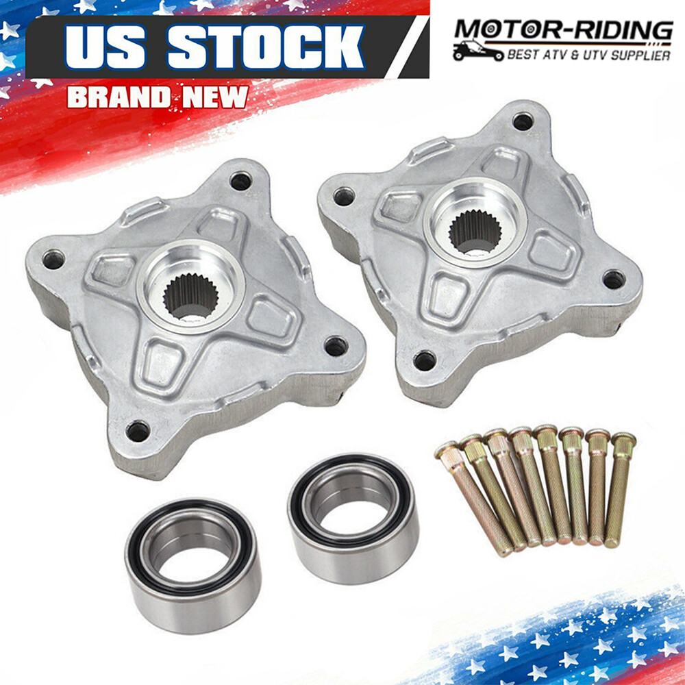 Complete Front Wheel Hub Service Kit Updated Version for Polaris RZR 800 / S 800