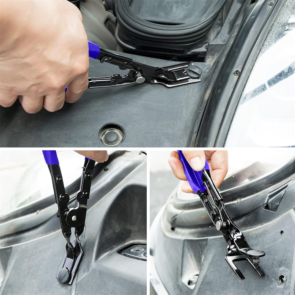 3PCS Set Auto Trim Clip Remover Tool Removal Pliers Fastener Door Panel Retainer