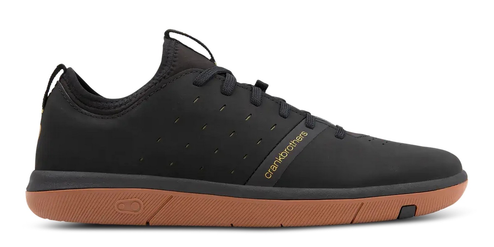 Crankbrothers Stamp Street Fabio MTB Mountain Bike Shoes Black/Gold 9 USA