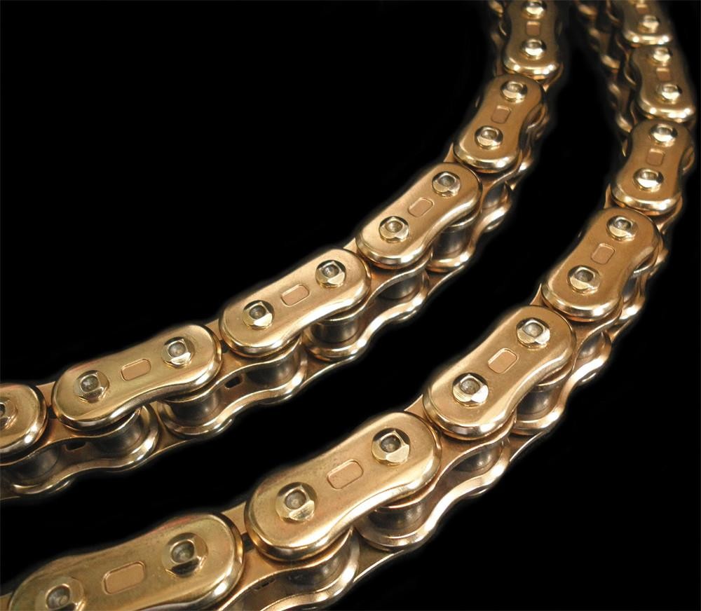 EK Chain 520 Z 3D Premium Chain – 150 Links – Gold – 520Z3D-150G