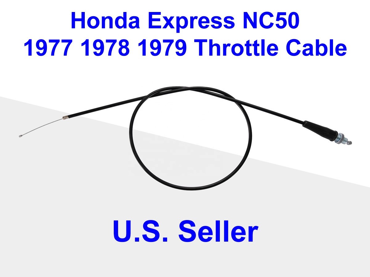 1977 1978 1979 Honda Express NC50 THROTTLE CABLE ( 1980 ?)