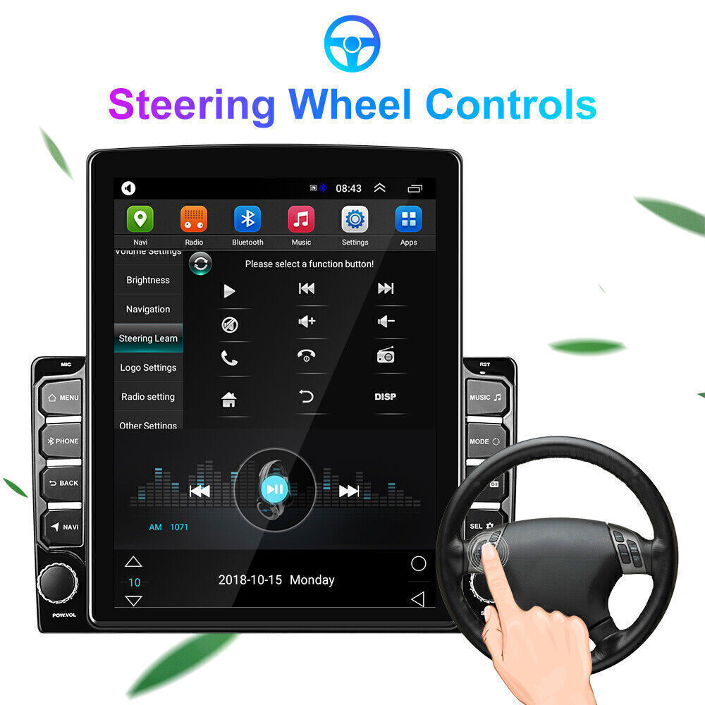 9.7″ For 2004-2008 Toyota Corolla Android 14 Apple Carplay Car Stereo Radio GPS