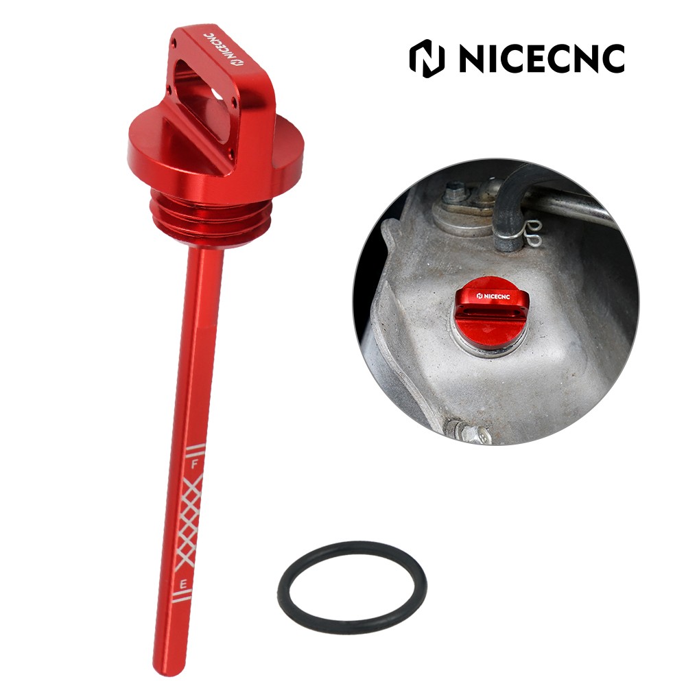 NICECNC Oil Dipstick Level Check For Yamaha Raptor 700R YFM700R 2009 2011-2026