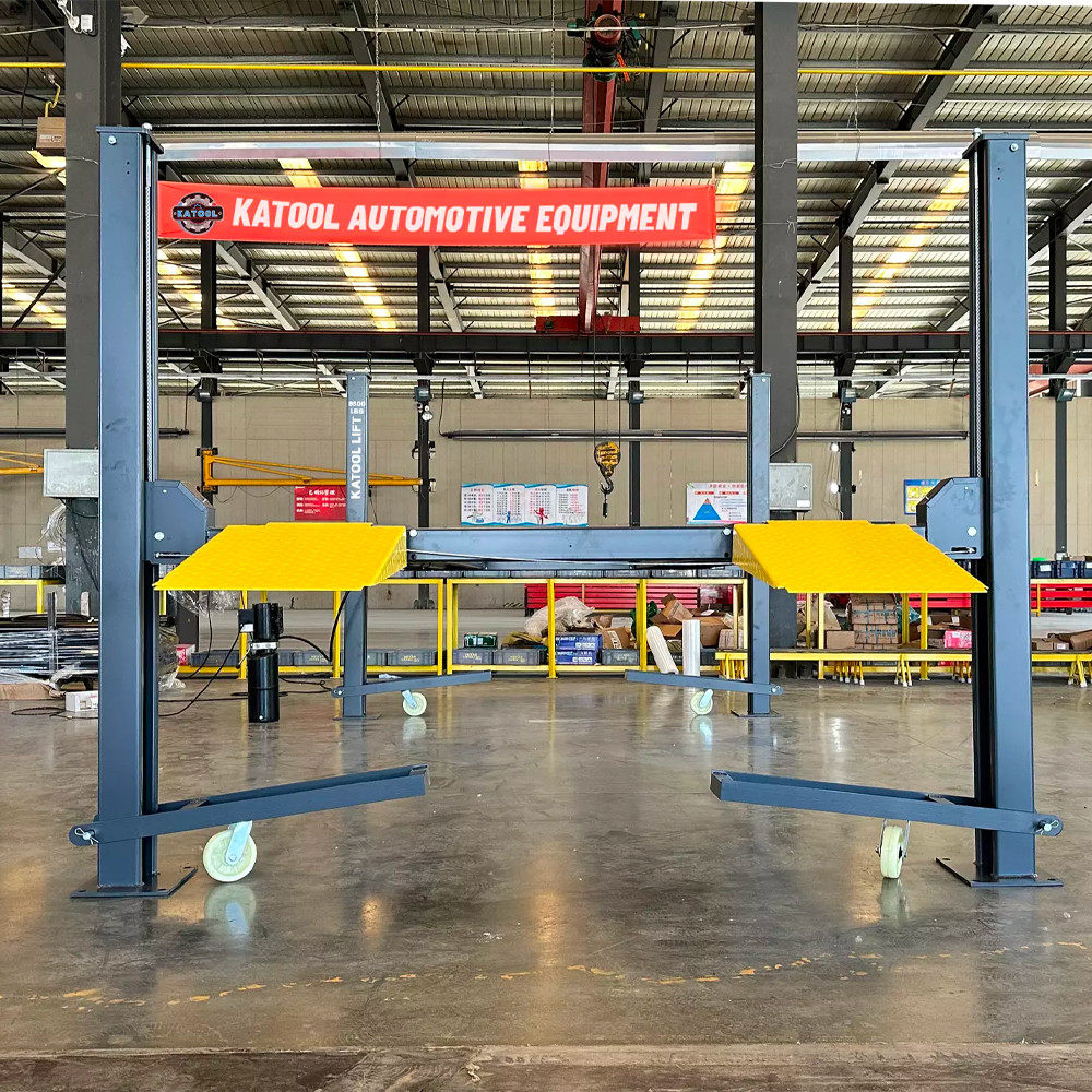 KATOOL 8500 lbs Four Post Parking Lift 4-Post Car Lift With Casters -Shipping