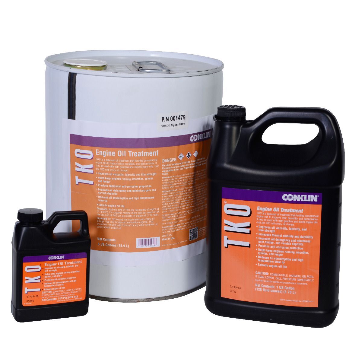 Conklin TKO Engine Oil Treatment anti-corrosion protection additive motor oil