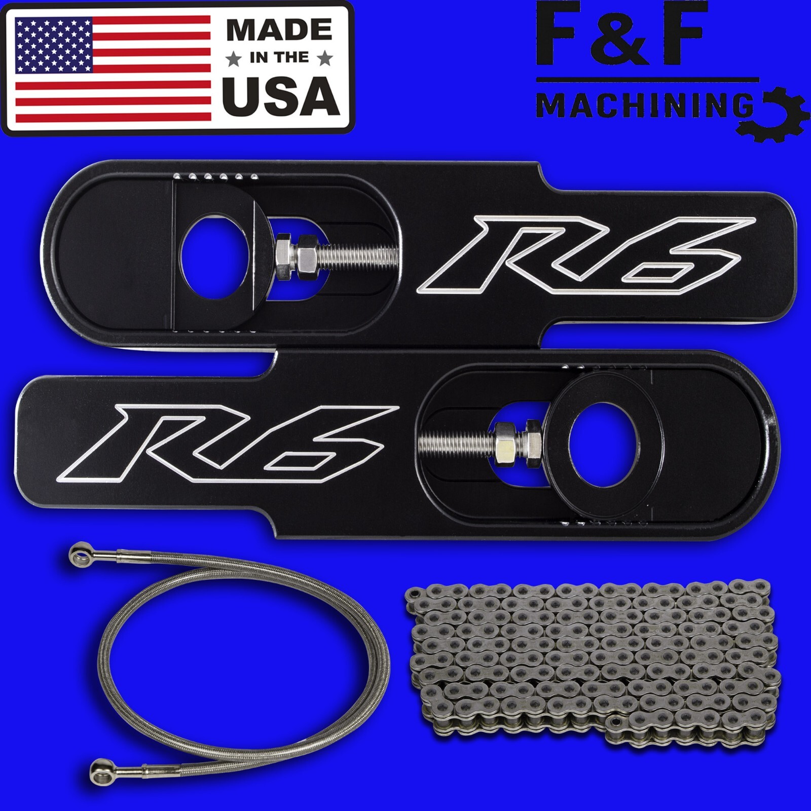 2006-2013 Yamaha YFZ R6 bolt on swingarm extensions Kit “Made In The USA”