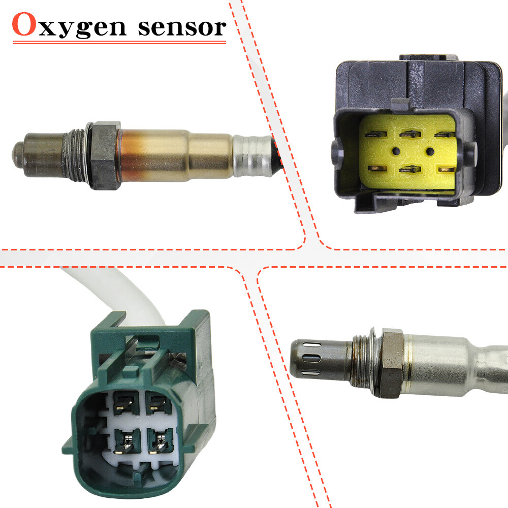 4PCS Oxygen O2 02 Sensor Upstream & Down For 2004 Nissan Pathfinder Armada 5.6L