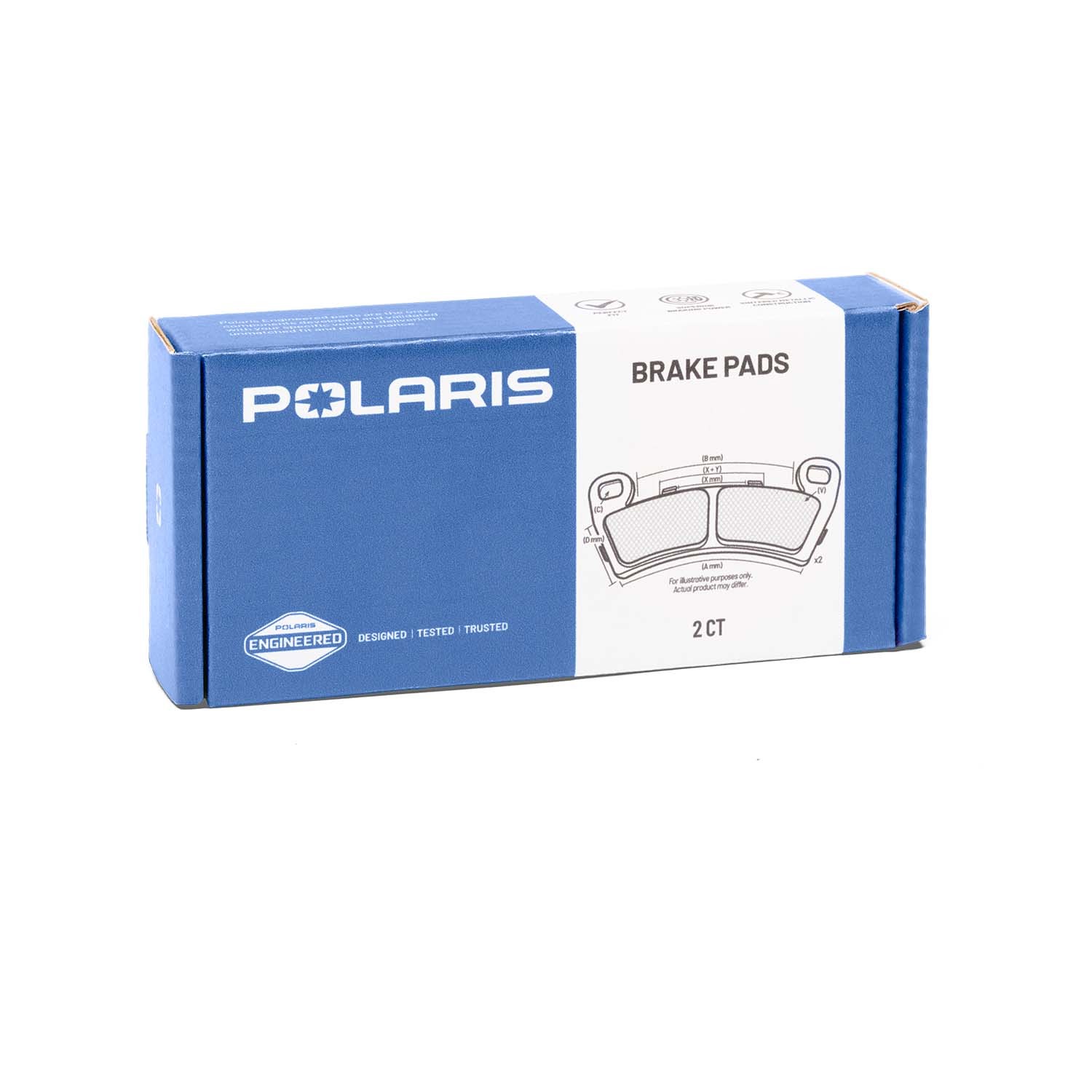 Polaris Brakepad Assembly, for Specific RZR Models, Genuine OEM – 1913469