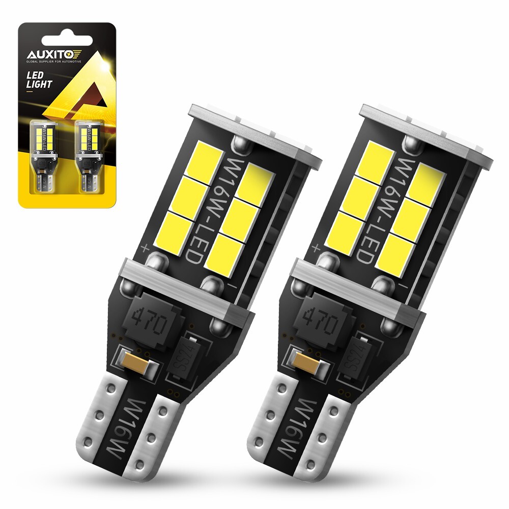 AUXITO 3157 3156 4114 LED DRL Driving Daytime Running Light Bulb Kit 6000K White