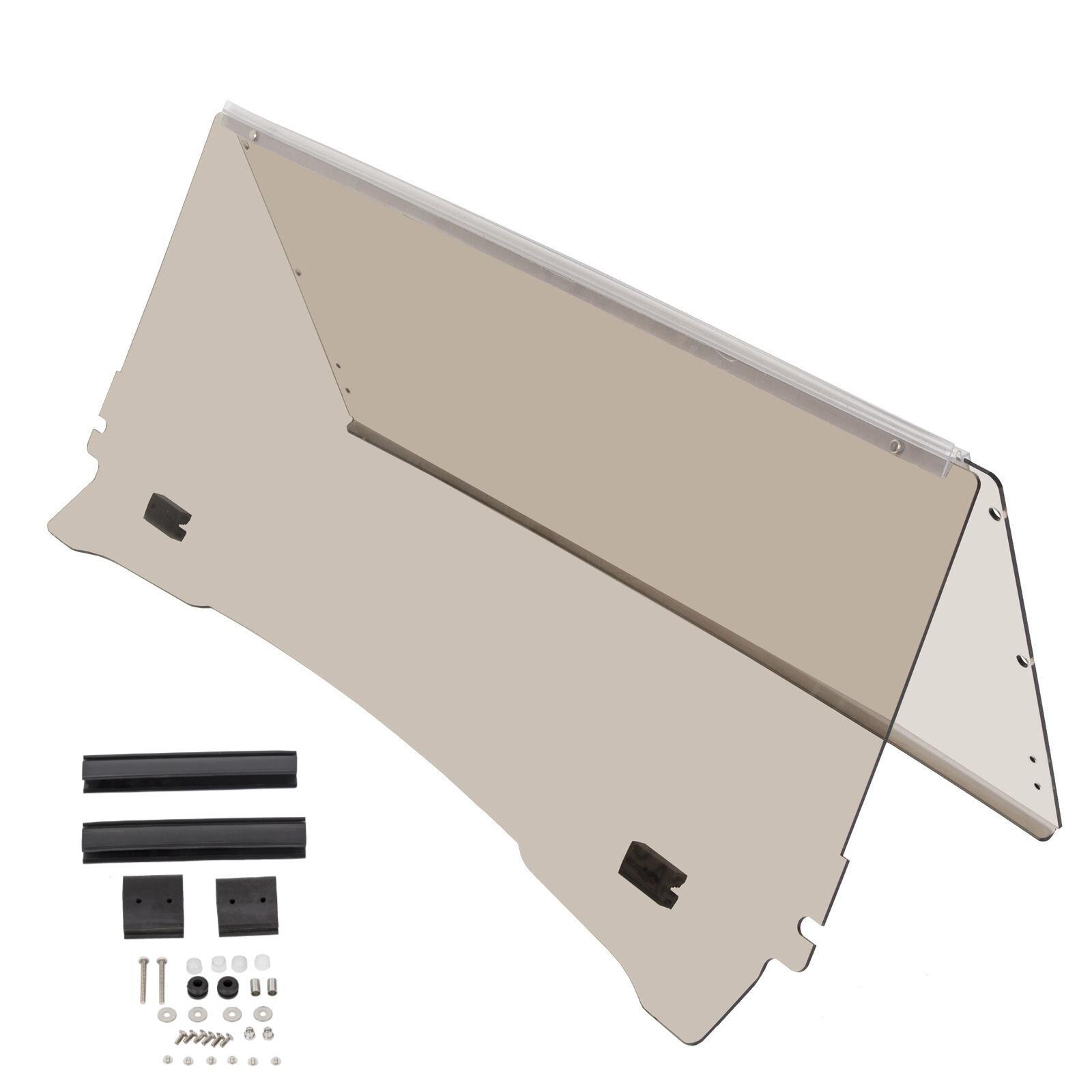 For 1994-2013 14 EZGO TXT Medalist Golf Cart Flip Tinted Windshield Windscreen