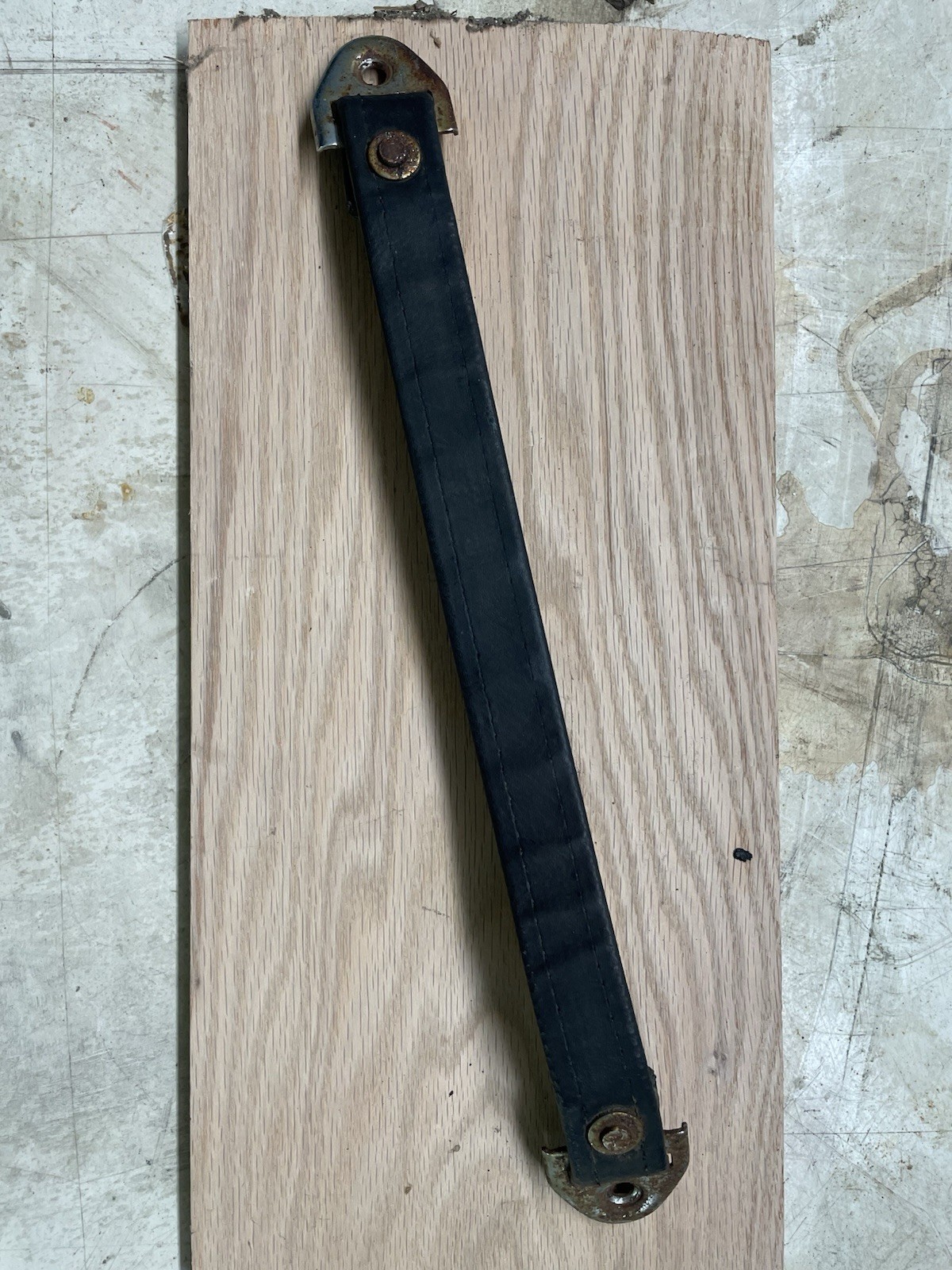 Motorcycle Seat Strap, Heavy Duty Vinyl, 14 Inch X 1.125 Wide, Harley , Honda