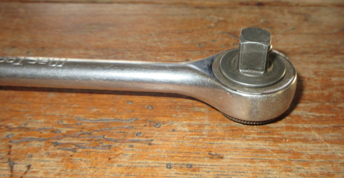 MAC Tools XRR10PA 3/8″ Drive 10″ Round Head Ratchet Bi Material Comfort Handle
