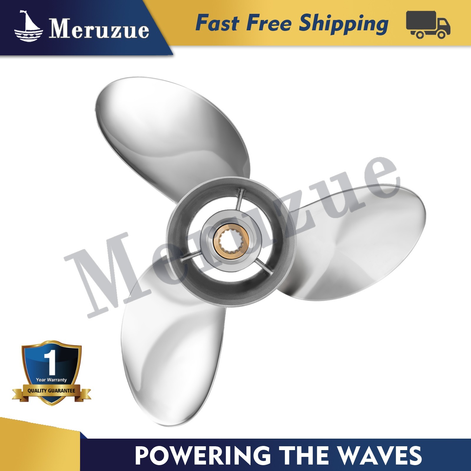13 3/4 x 21 Propeller fit Yamaha 150 F150 175 F175 200 F200 225 F225 250HP RH