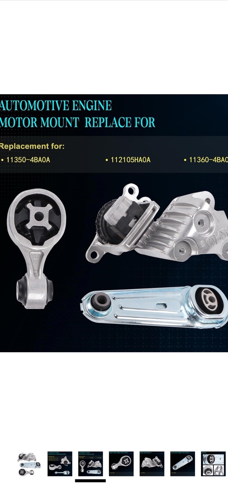 Engine motor mount For 2014 2015 2016 2017-2020 Rogue L4 2.5L for For Nissan