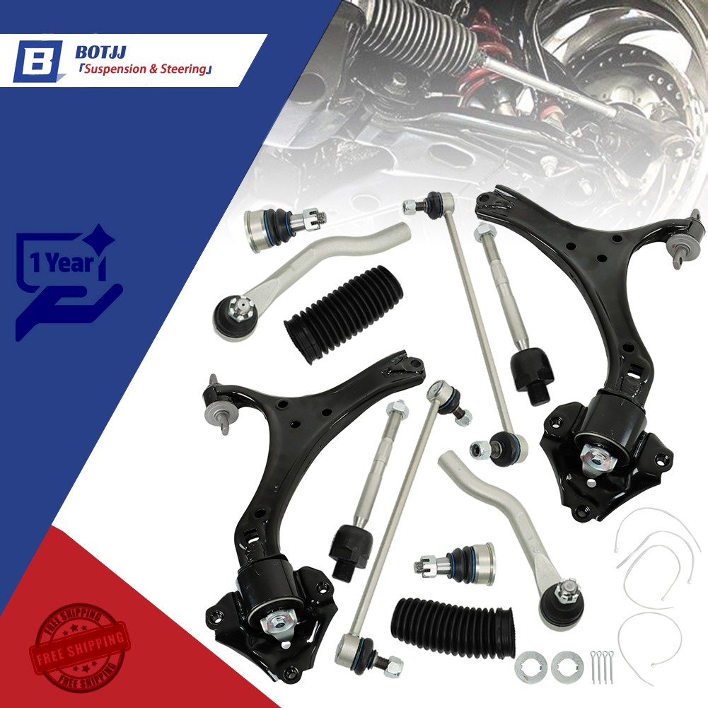 12× Front Lower Control Arm Ball Joints Sway Bar NEW For Honda Accord 2013-2017