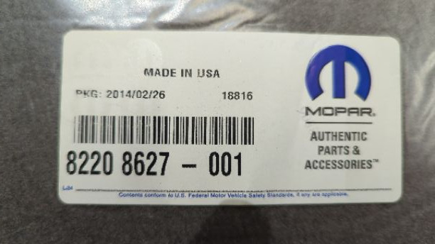 New OEM genuine Mopar Grey Carpet Floor Mats 2001-2006 300M Intrepid Sebring 4pc