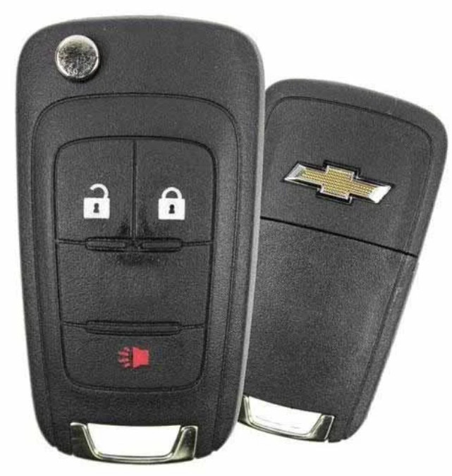 NEW Chevrolet Spark 2016-2017 3 Button Flip Key OHT01060512 TOP Quality A+++