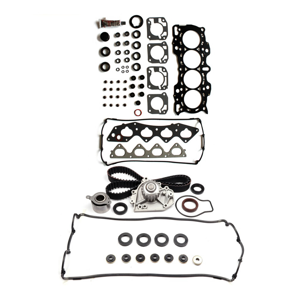 Cylinder Head Gasket Set & Timing Belt Kit For 1996-2001 Acura Integra LS 1.8L
