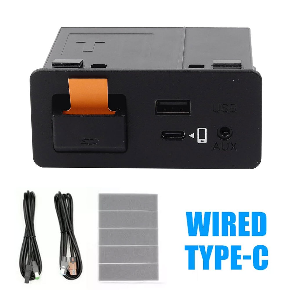 Wired Type-C CarPlay Android Auto Retrofit Kit TK78-66-9U0C For Mazda CX-3 MX-5
