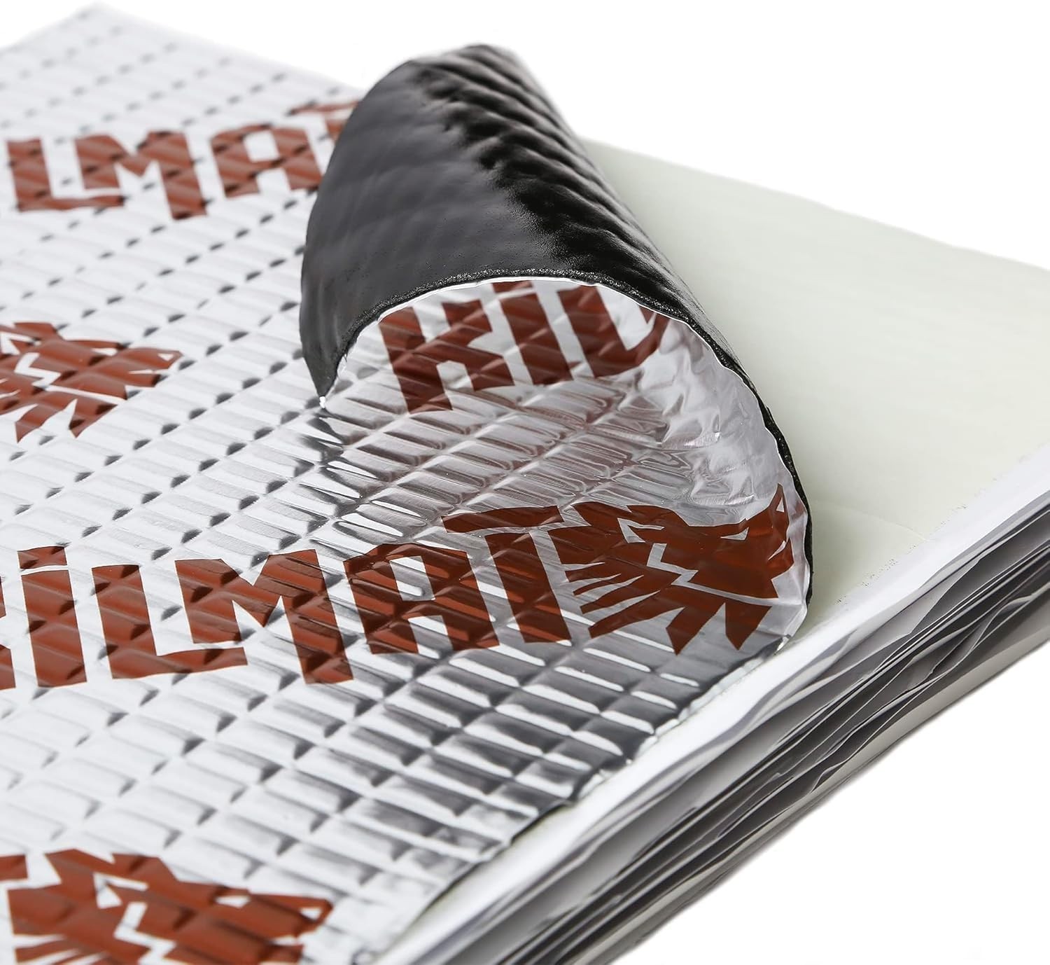 18 Sqft 80 Mil Self-Adhesive Car Sound Deadening Mat for Ultimate Noise Control