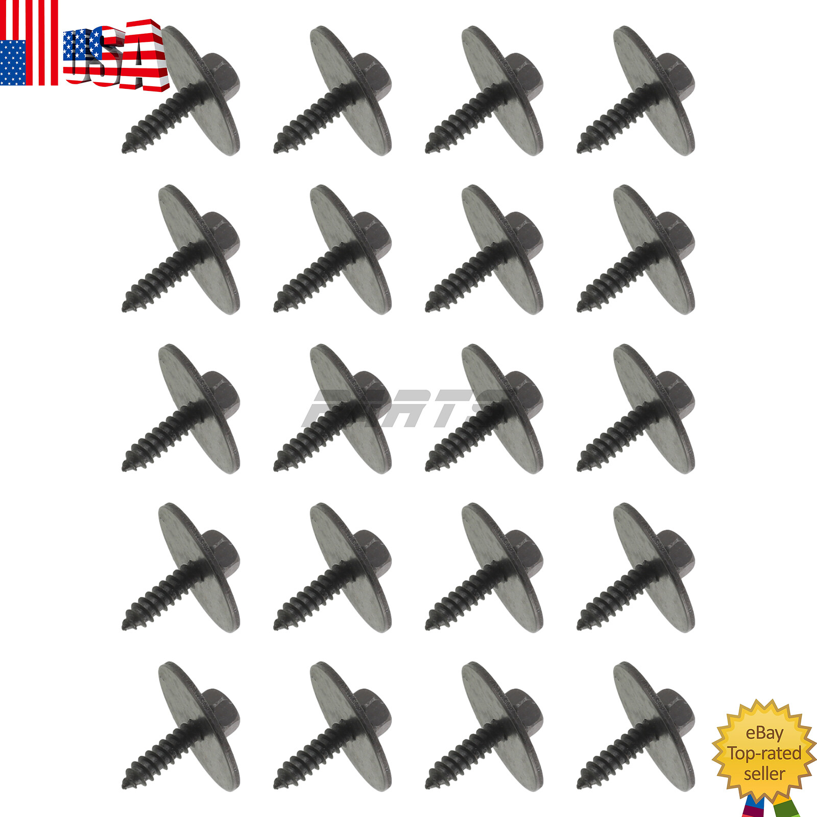 UNDERTRAY METAL SCREWS FOR MERCEDES BENZ 4.8 x 19 ENGINE GUARD A0019906036 X 20