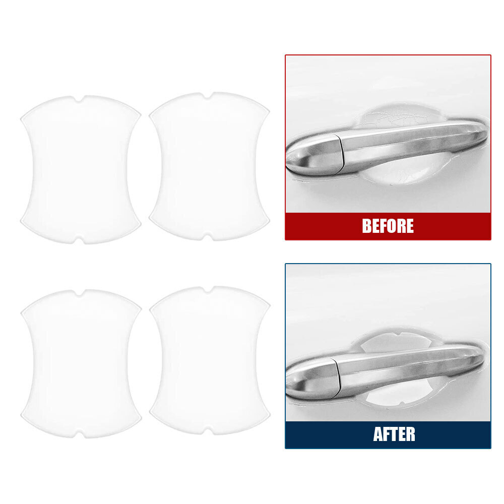 5x Clear Car Door Handle Film Sticker Protector Anti Scratch Protect Accessories