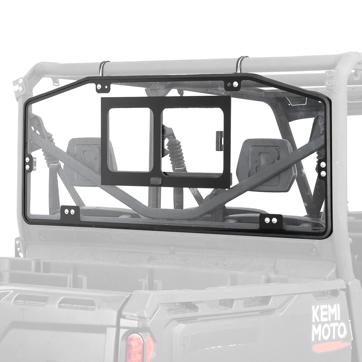 Glass Rear Windshield W/ Sliding for Can-Am Defender HD5/HD8/HD10 Max 2016-2024