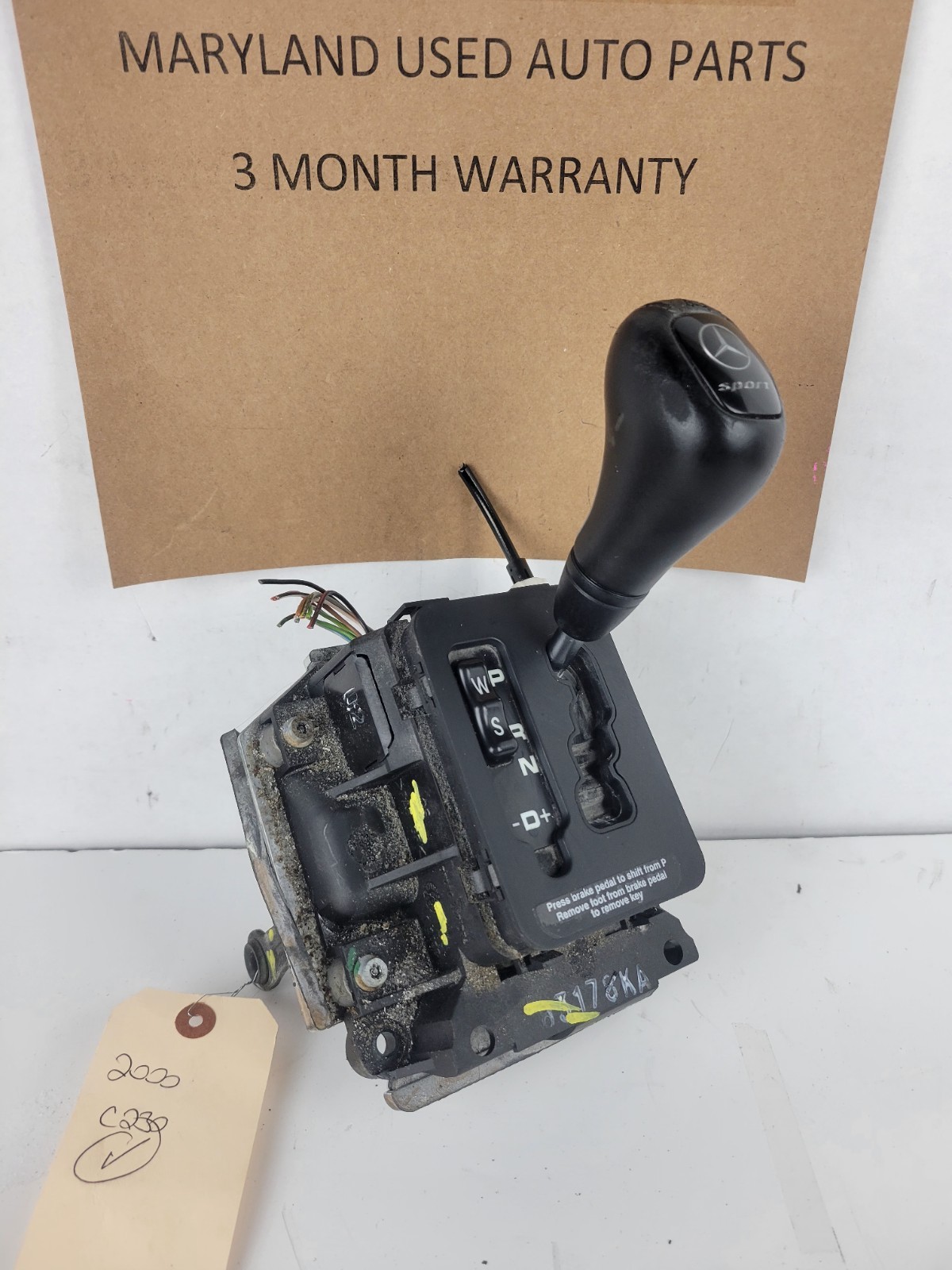 2000 Mercedes Benz C230 C280 TIPTRONIC SHIFTER + 3 MONTH WARRANTY