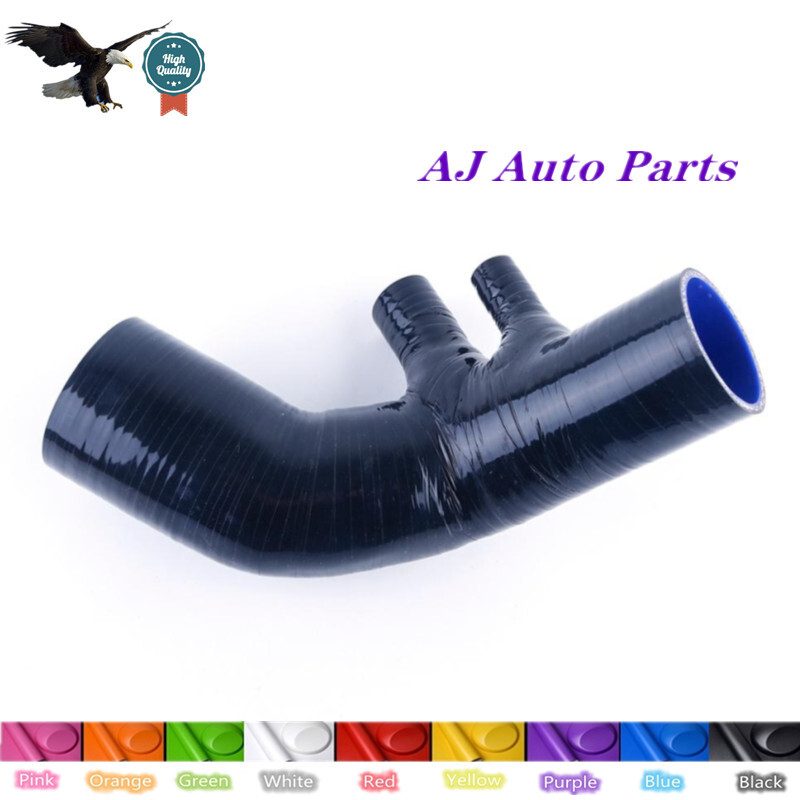 For NISSAN Skyline R32 RB20DET Turbo Silicone Induction Intake KIT Hose Black #