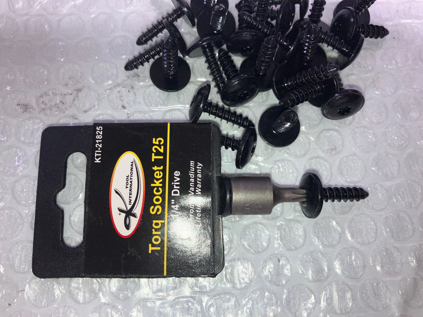 VW Audi Fender Liner Self Tapping T25 Torx Screw 25 pc N90974701 WITH TOOL
