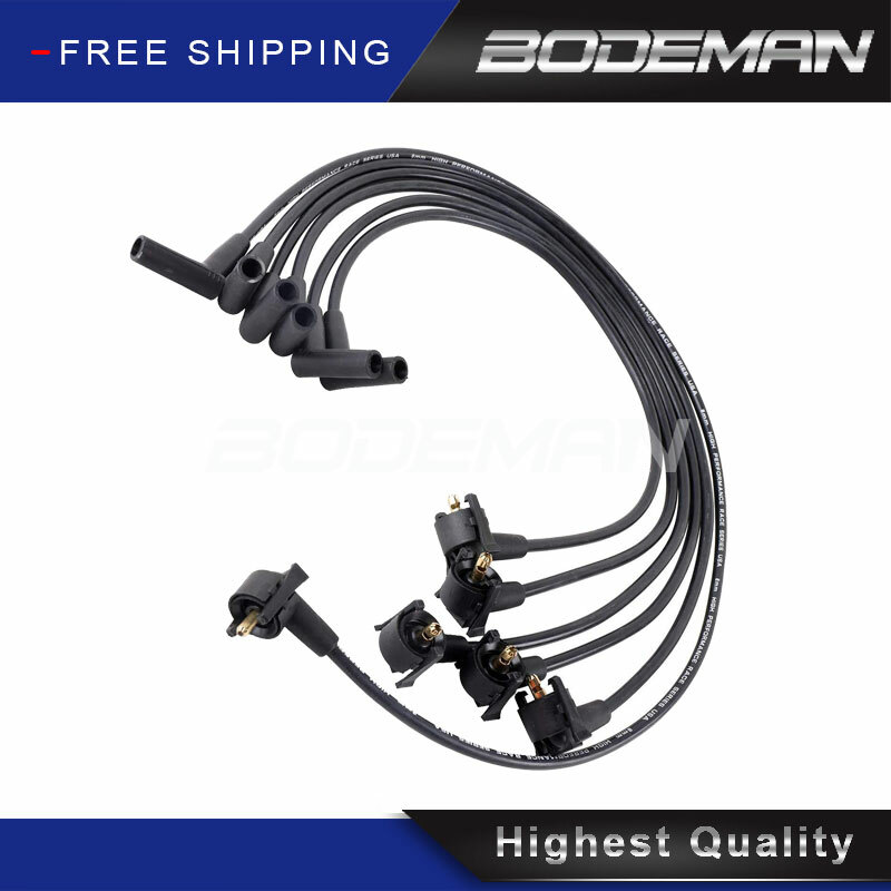 Ignition Spark Plug Wires Set 8mm for 1997 1998 1999 2000 Ford F-150 V6 4.2L