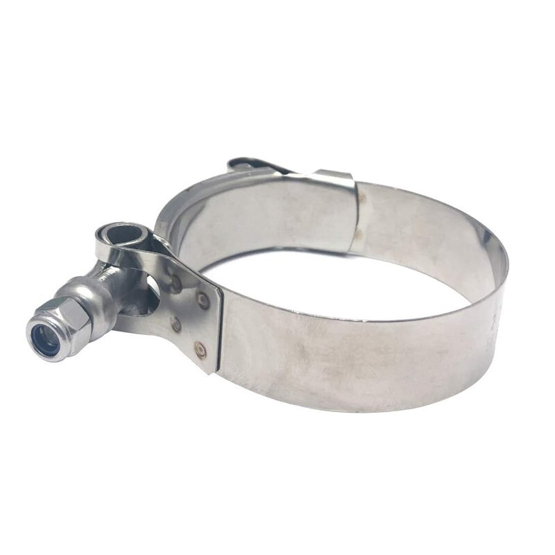 2/2.5/3/3.5/4″ 304 Stainless Heavy Duty T-Bolt Turbo Intake Silicone Hose Clamps
