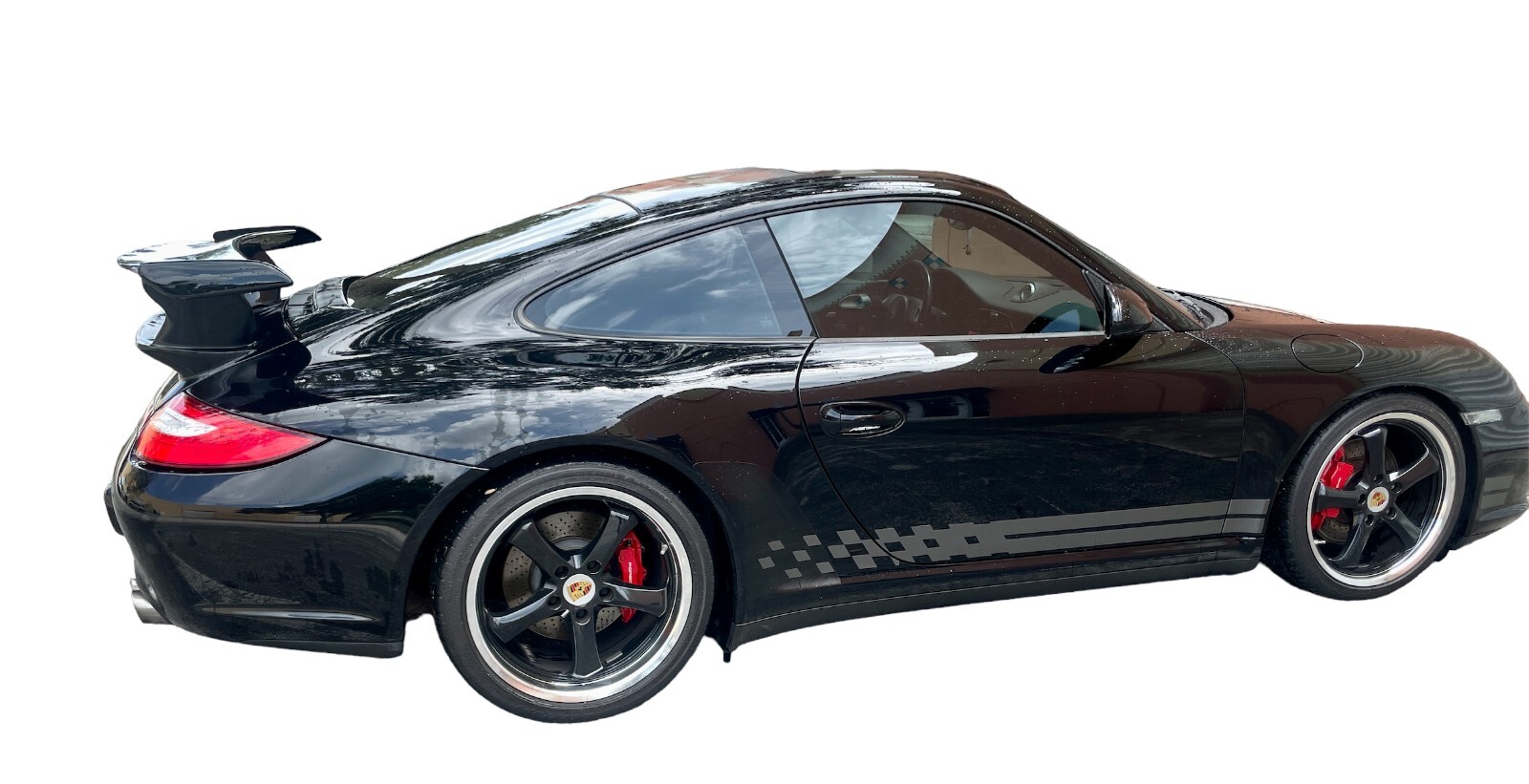 2005-09 Porsche 997 Coupe Custom Wing GT3 Lower Base with 991 GT3 Top Wing USA