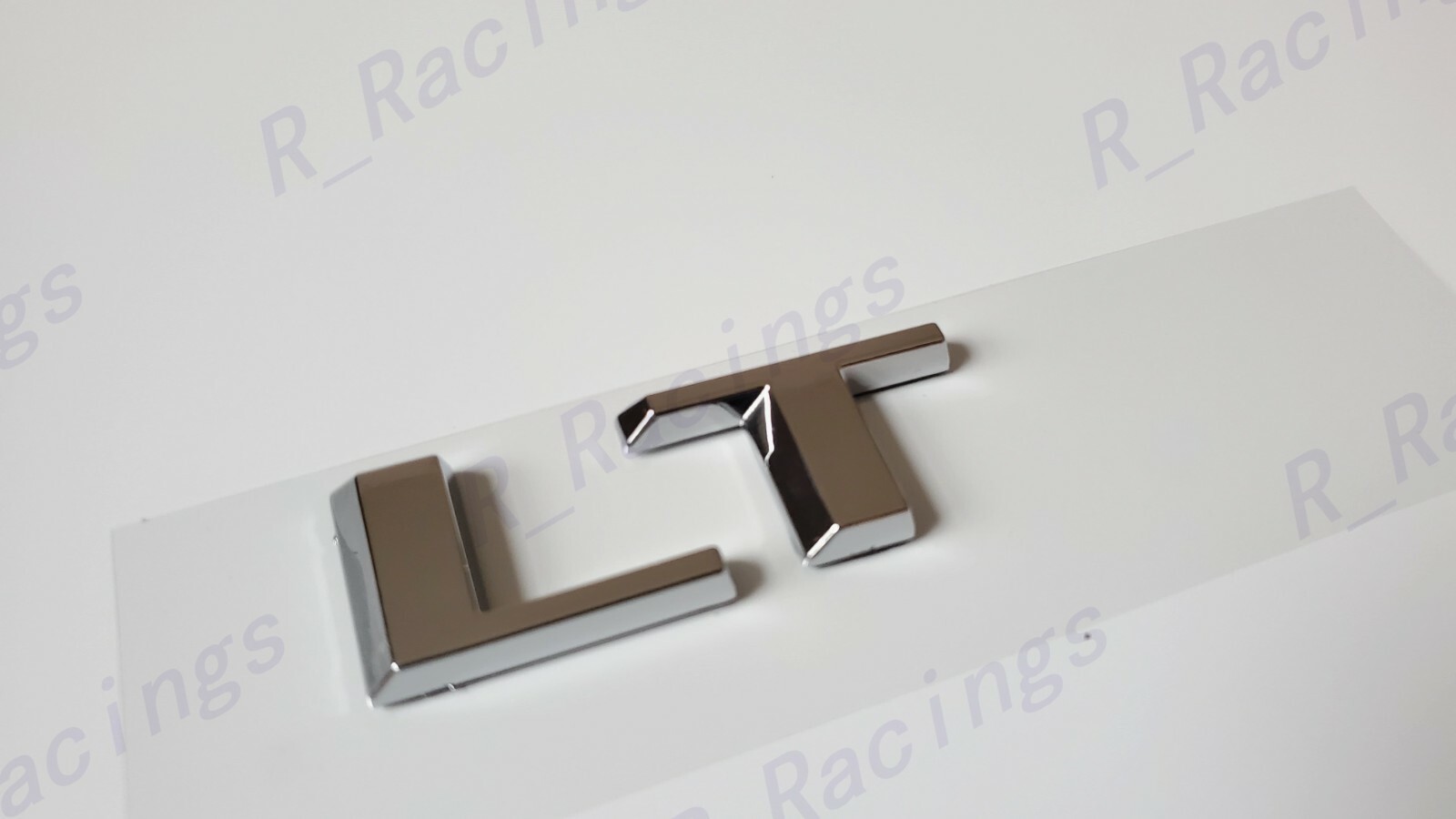 1PC Rear Tailgate Chrome LT Emblem Letters 2019+ Silverado Tahoe Suburban