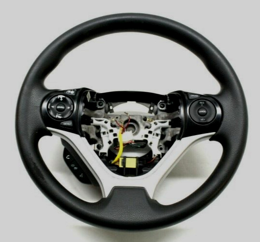2012-2015 Honda Civic Steering Wheel Assembly Black OEM