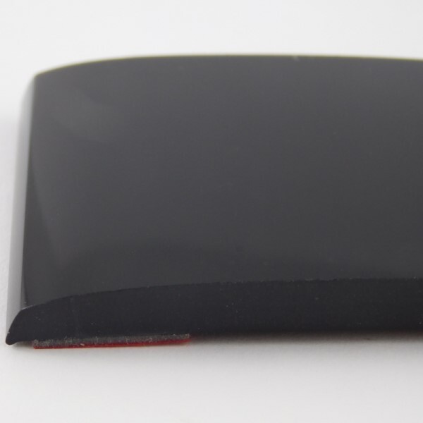 All Black 2″ x 20′ Universal SMOOTH Trim-Gard Stick On Body Side Molding