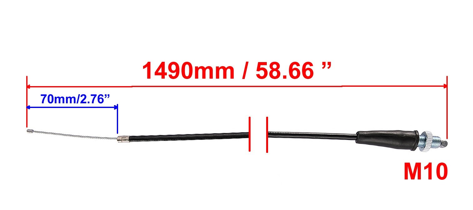 1977 1978 1979 Honda Express NC50 THROTTLE CABLE ( 1980 ?)